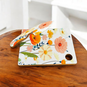 28CM Non-Slip Cutting Board Set with Knife - Durability Meets Precision!