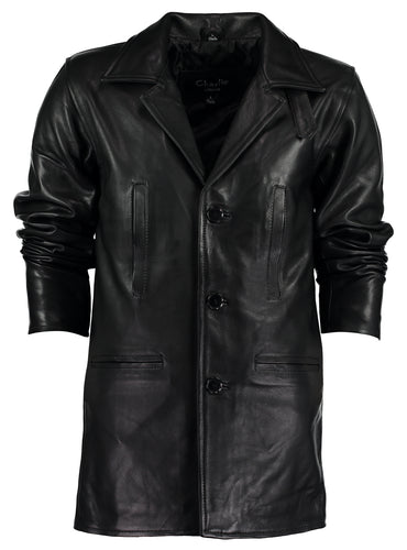 Men's Max Payne Leather Coat