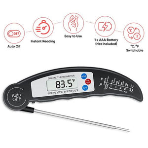 Instant Read Digital Food Thermometer - Accurate & Easy-to-Use Kitchen Tool