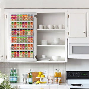 VINSANI 6-Tier Herb & Spice Rack - Organize with Style and Convenience!