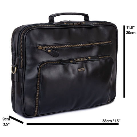 15.6 Inch Crossbody Bag Multi-Purpose Travel Business Suitcase Tablet 12.9 Inch Sleeve Tote Handbag -