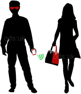 Men's Designer Leather Zip-Around Wallet with Card Holders