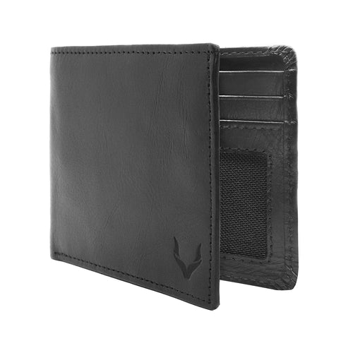 Mens Slim Wallet with RFID Protection 9 Card Slots & ID Window