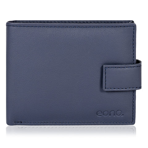 Eono 7 RFID Blocking Leather Wallet with ID & Coin Pocket