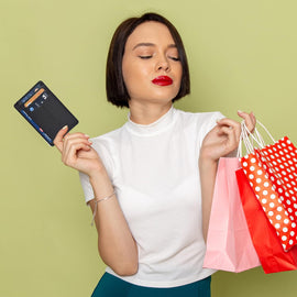 Mens Stylish Slim RFID Leather Wallet Credit Card Holder with ID Window & Fron Pocket