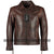 Mens logan x-men wolverine vintage brown leather jackets