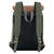 Charlie London Heritage Canvas Casual DayPack, Laptop Backpack -