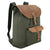 Charlie London Heritage Canvas Casual DayPack, Laptop Backpack -
