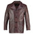 Frankie Martino The Deuce Antique Vintage Brown Leather Jacket -