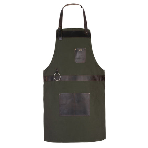 Handcrafted Classic Chef Leather Aprons for mens and womens -