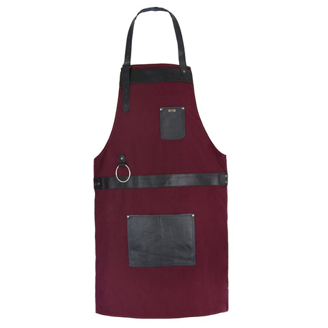 Handcrafted Classic Chef Leather Aprons for mens and womens -