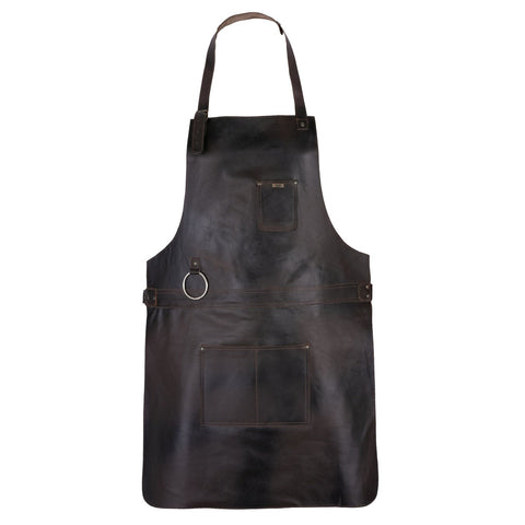 Handcrafted Classic Chef Leather Aprons for mens and womens -