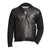 Leather Jacket Men's Wool & Leather Bomber Jacket -