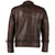 Mens Daytona Vintage Brown Classic Style Leather Jacket -
