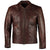 Mens Drifter Vintage Brown Leather Jackets -