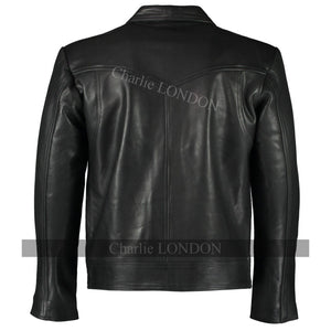 Mens Drifter Vintage Brown Leather Jackets -