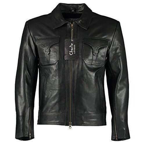 Mens Drifter Vintage Brown Leather Jackets -