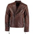 Mens Kendal Vintage Brown David Beckham Leather Jacket -