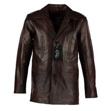 Load image into Gallery viewer, Men&#39;s Max Payne Leather Coat -