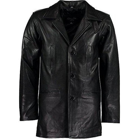 Men's Max Payne Leather Coat -