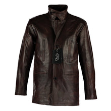 Load image into Gallery viewer, Men&#39;s Max Payne Leather Coat -