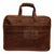 Mens Real Briefcase Satchel Shoulder Vintage Leather Laptop Bag -