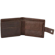 Load image into Gallery viewer, Mens Smart Trifold Wallets RFID Protected Genuine Leather with Coin Pockets, Card Holder with Gift Box -