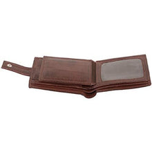 Load image into Gallery viewer, Mens Smart Trifold Wallets RFID Protected Genuine Leather with Coin Pockets, Card Holder with Gift Box -