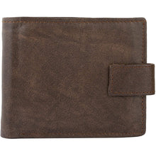 Load image into Gallery viewer, Mens Smart Trifold Wallets RFID Protected Genuine Leather with Coin Pockets, Card Holder with Gift Box -