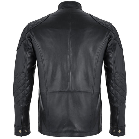 Mens 3/4 Soft Vintage Brown Leather Brontes Jacket