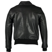Load image into Gallery viewer, Men&#39;s The Deal Vintage Brown Bomber Leather Jacket -