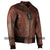 Men's The Deal Vintage Brown Bomber Leather Jacket -