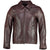 Men's The Wheelman Vintage Brown Leather Jacket -