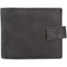 Load image into Gallery viewer, Mens Tri fold Wallet with Coin Pocket - RFID Protected Genuine Leather with Card Holder -