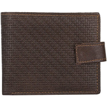 Load image into Gallery viewer, Mens Tri fold Wallet with Coin Pocket - RFID Protected Genuine Leather with Card Holder -