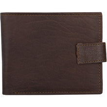 Load image into Gallery viewer, Mens Tri fold Wallet with Coin Pocket - RFID Protected Genuine Leather with Card Holder -