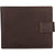 Mens Tri fold Wallet with Coin Pocket - RFID Protected Genuine Leather with Card Holder -