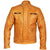 Designer Vintage Brown Weybridge Leather Jacket Mens