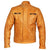 Mens Weybridge Vintage Tan Leather Jacket -