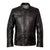 The Haymaker Black Leather Jacket Men's -